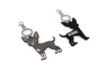 Load image into Gallery viewer, Lil Suka Keyring from angle
