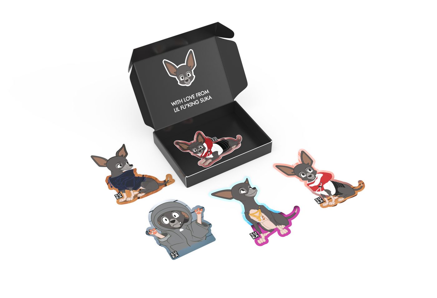 The Suka Sticker Pack